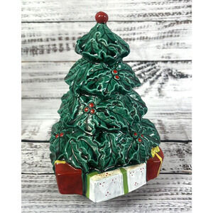 Vintage Berman & Anderson Rotating 12 Days of Christmas Tree Music Box 1973